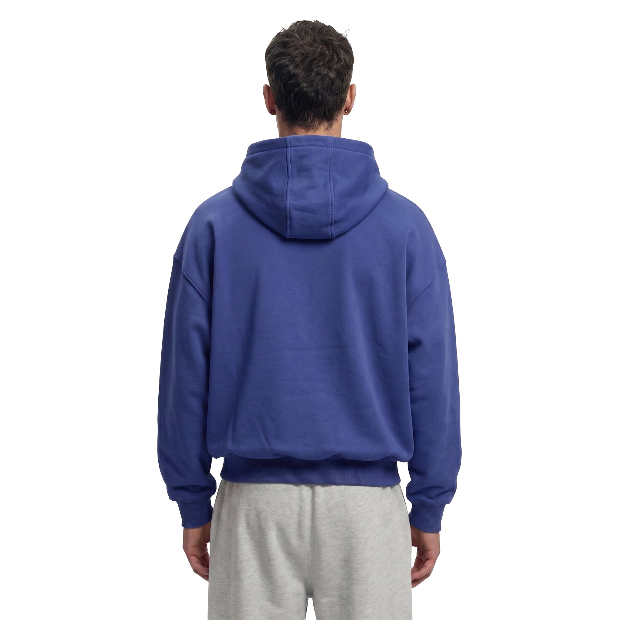 TRUE BASICS HOODIE COBALT BLUE