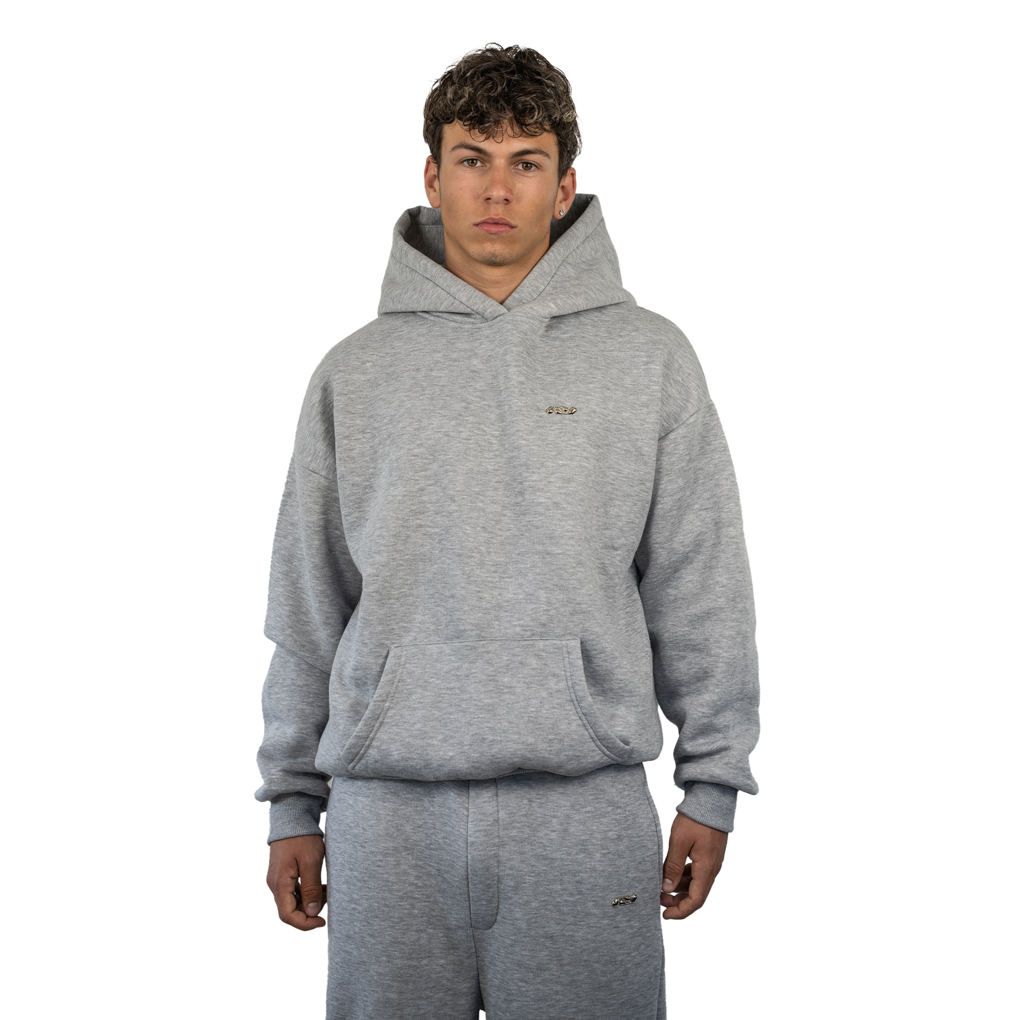 BASIC HOODIE GREY
