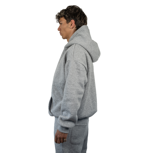 BASIC HOODIE GREY