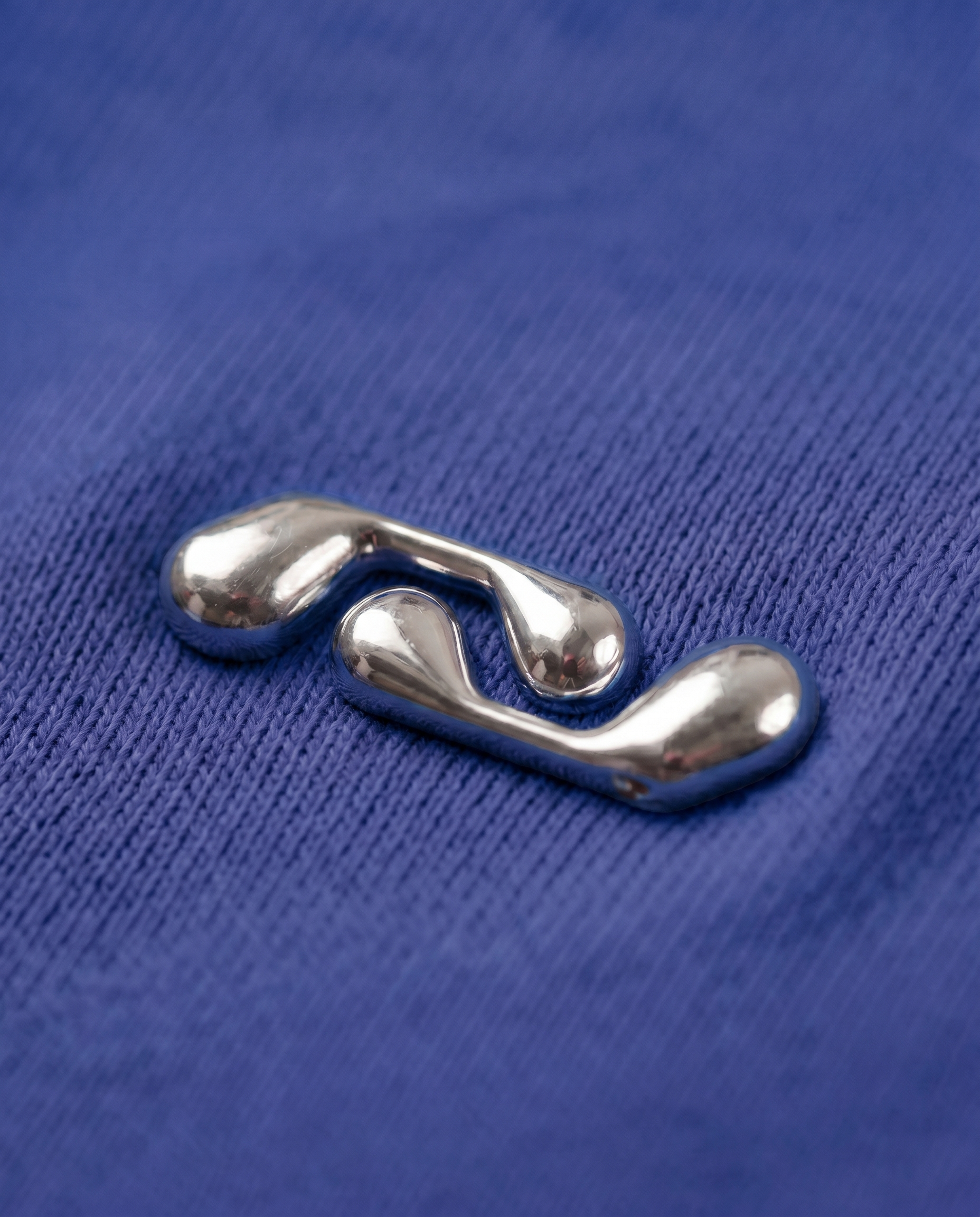 TRUE BASICS HOODIE COBALT BLUE
